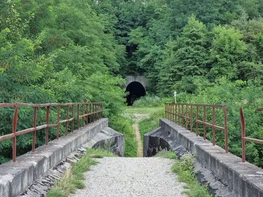 Koprašský viadukt a tunel