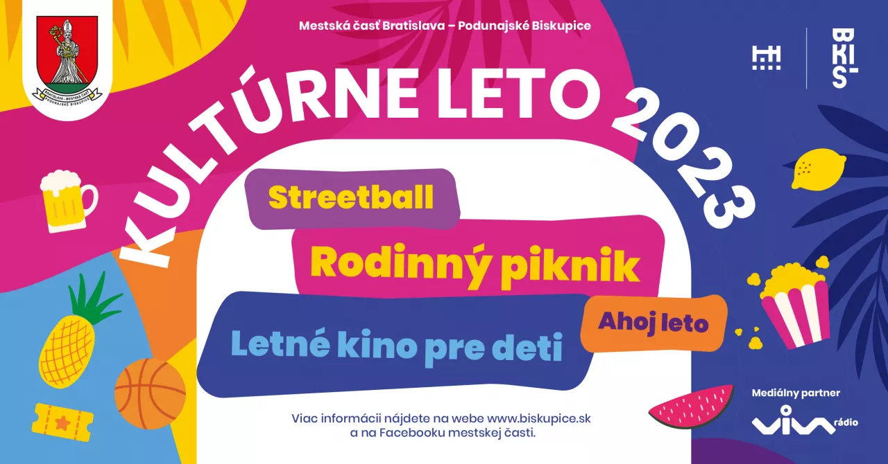 Kultúrne leto 2023 v Podunajských Biskupiciach
