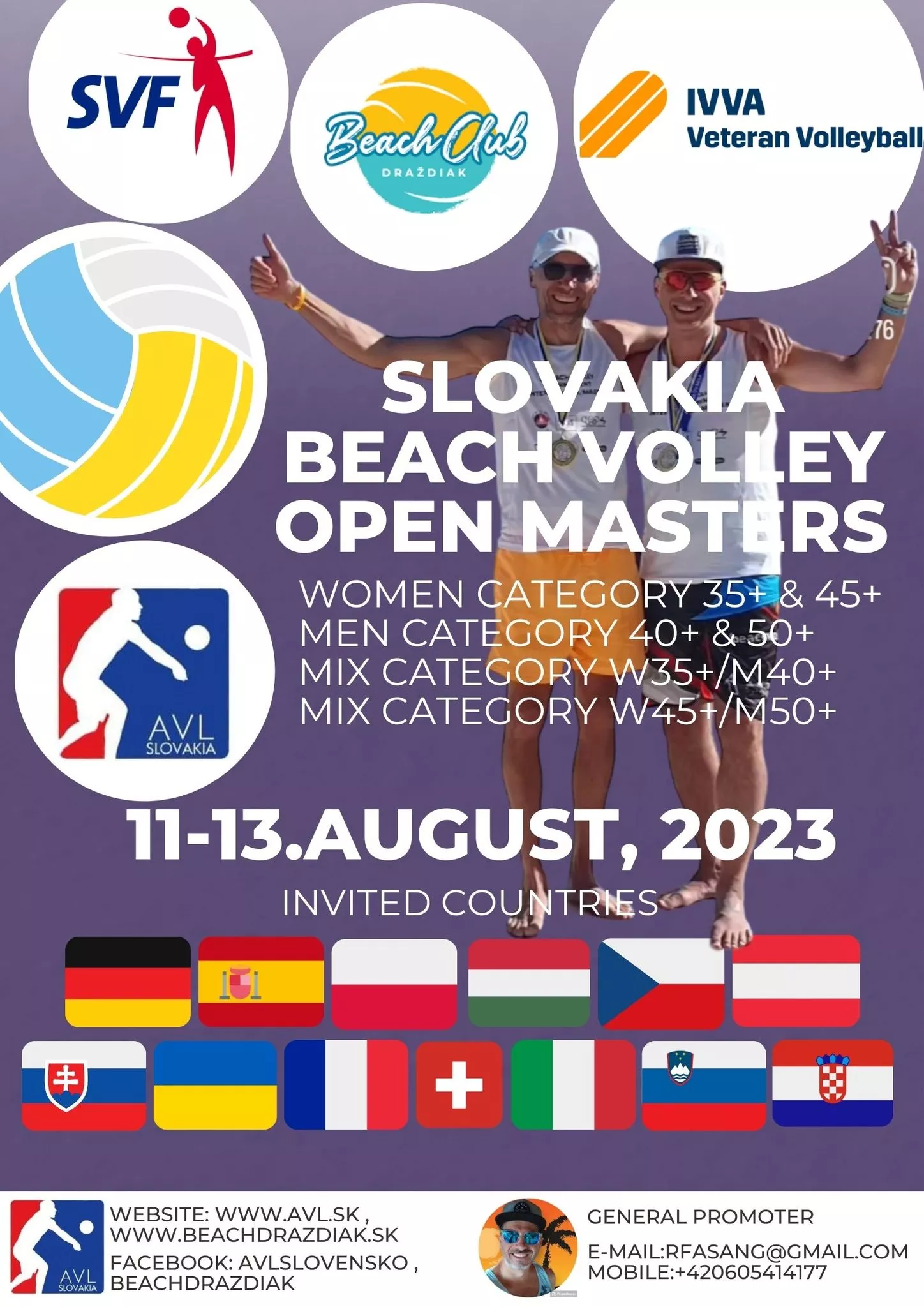SLOVAKIA BEACH VOLLEY OPEN MASTERS