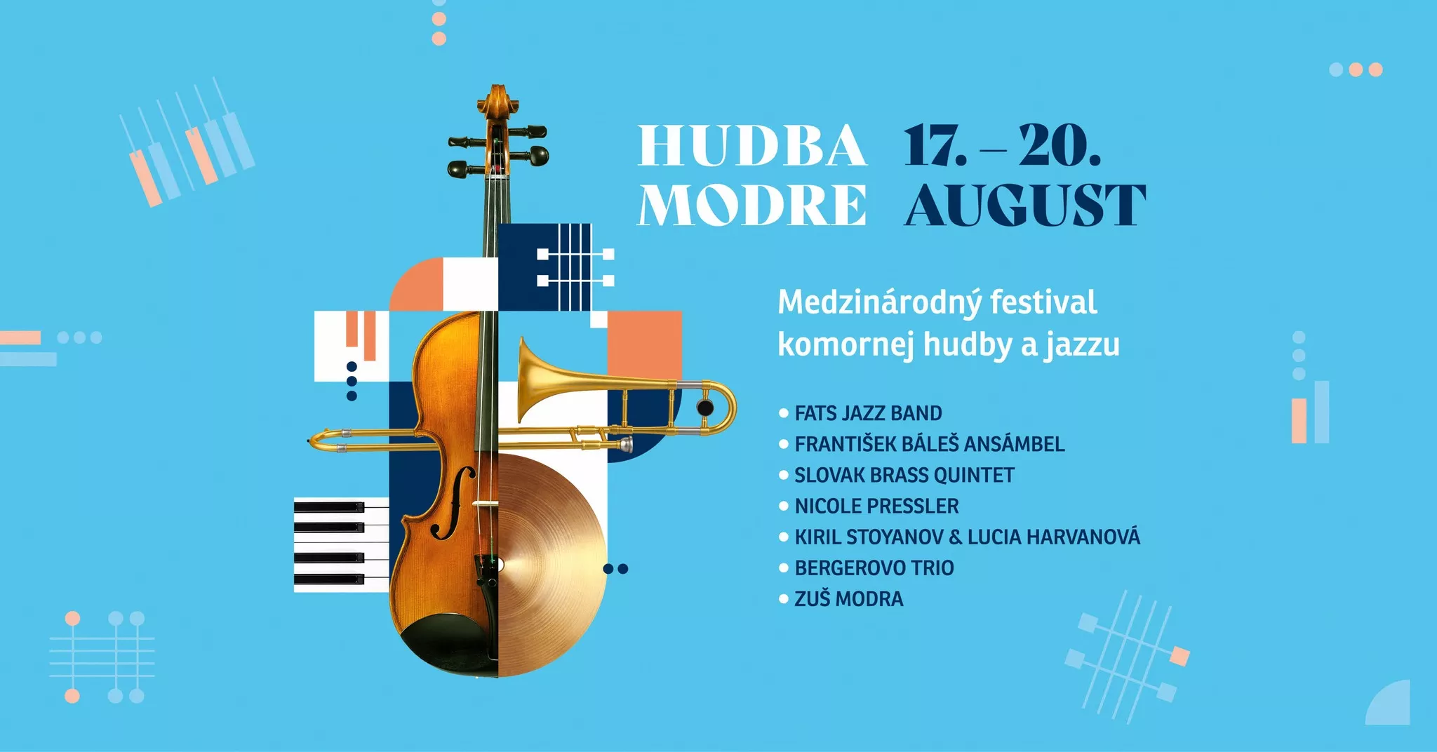 HUDBA MODRE 2023 - celý festival