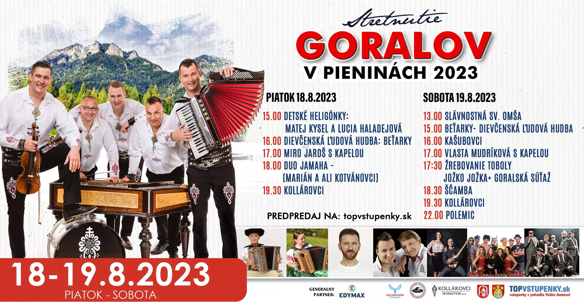 Stretnutie GORALOV v Pieninách 2023