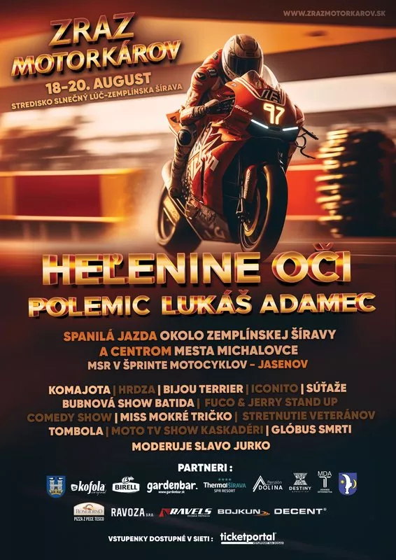 Zraz Motorkárov na Zemplínskej Šírave 2023