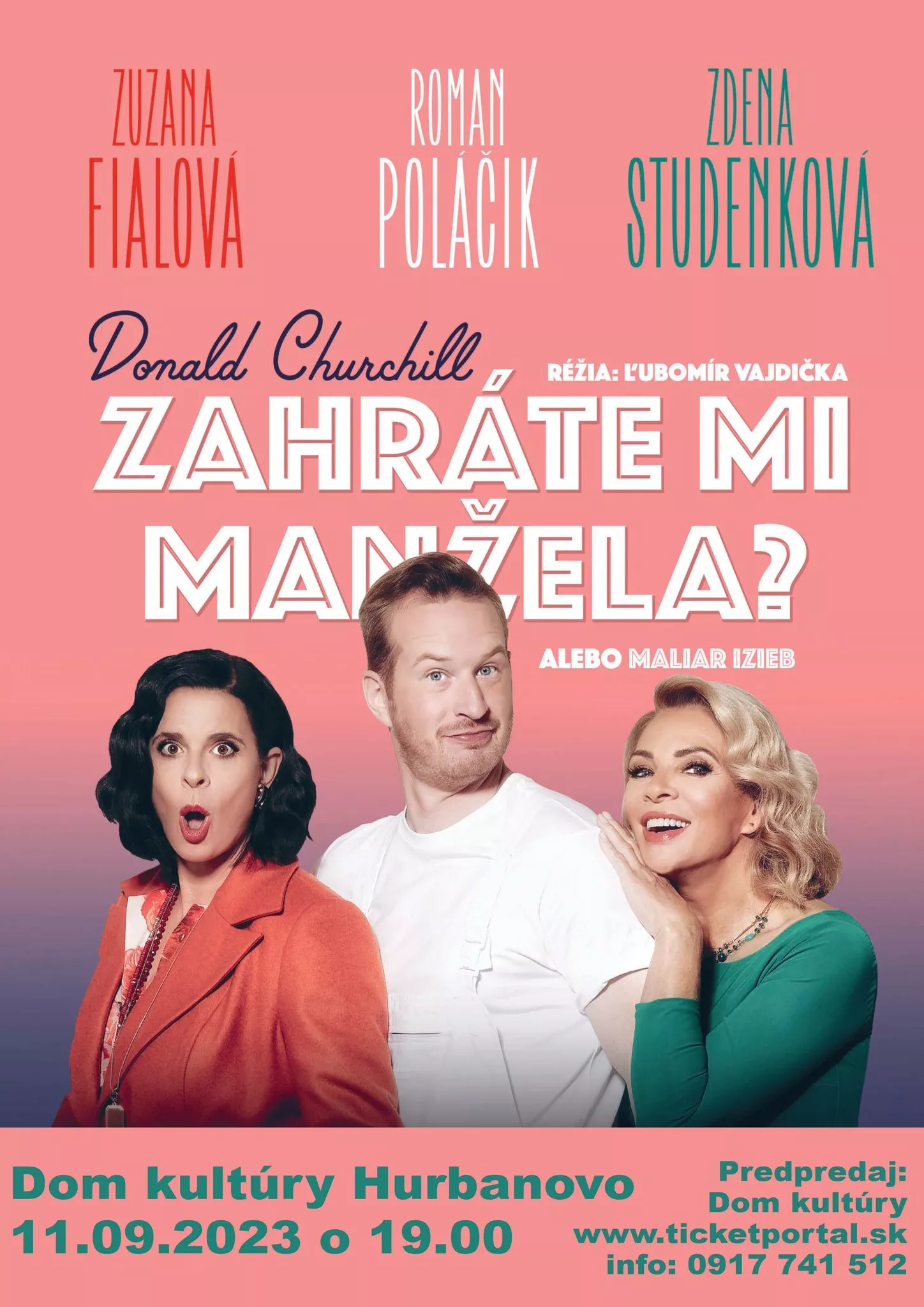 Zahráte mi manžela?