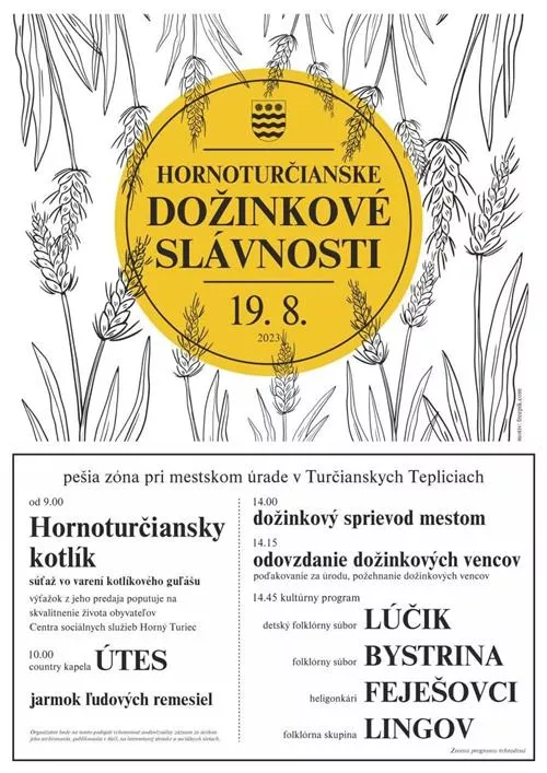 Hornoturčianske dožinkové slávnosti