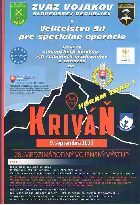 Medzinárodný vojenský výstup na Kriváň