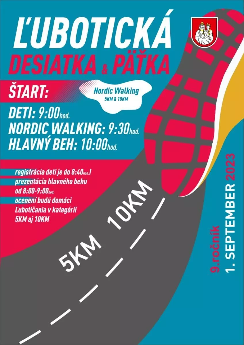 Ľubotická desiatka (bežecké a Nordic Walking preteky)