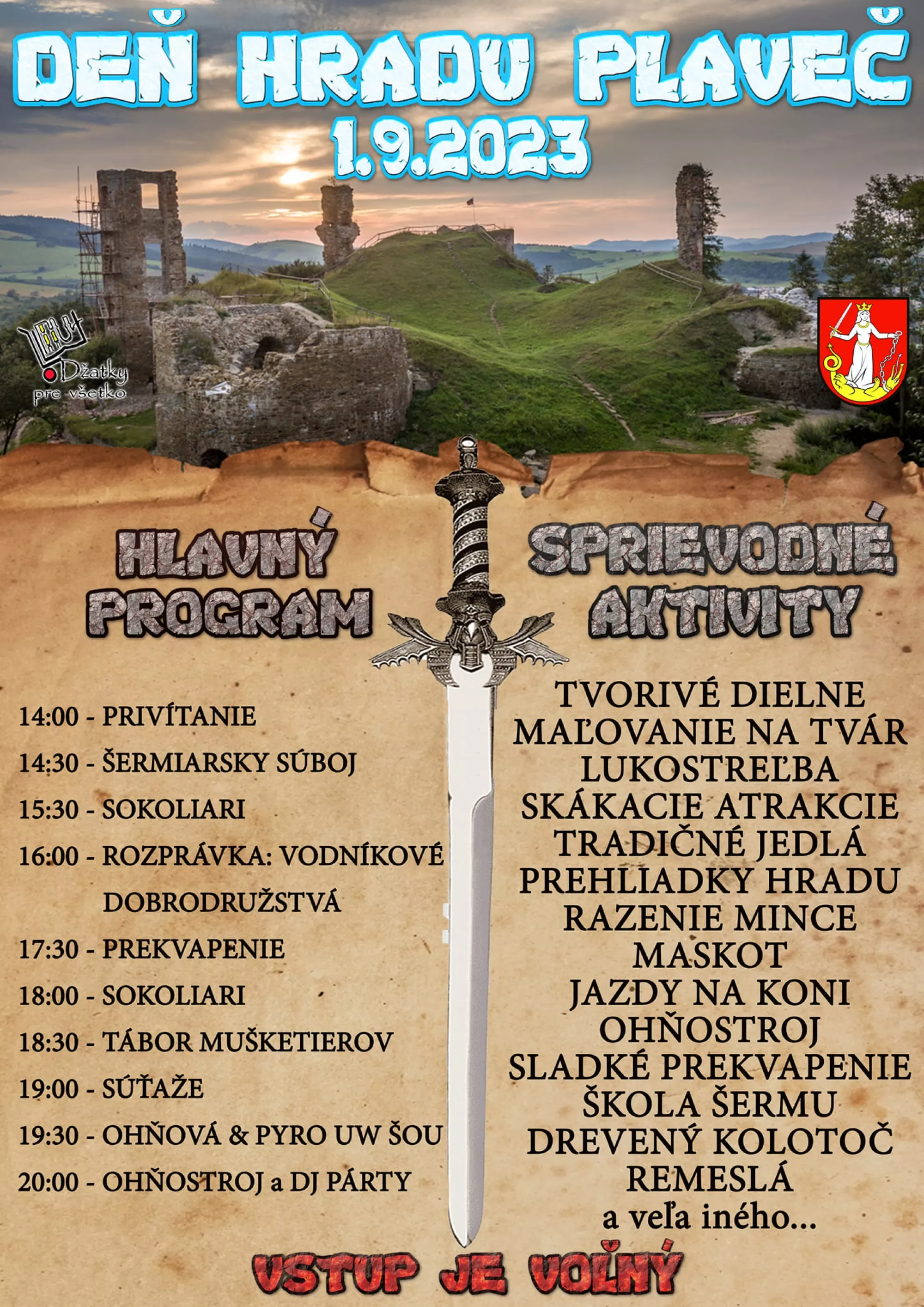 Deň hradu - Plaveč