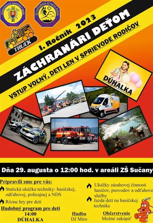 1. ročník záchranári deťom