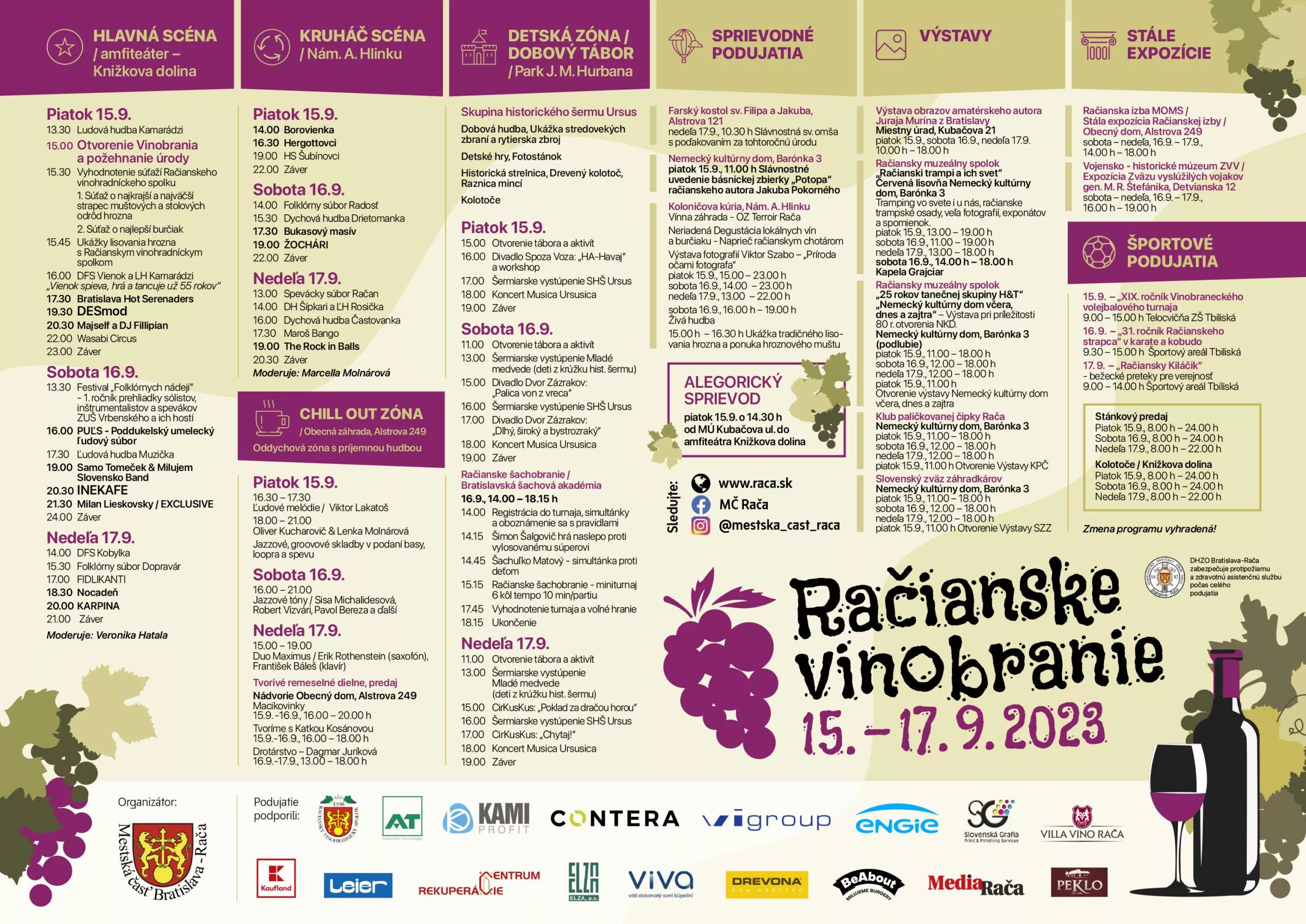 Račianske vinobranie 2023