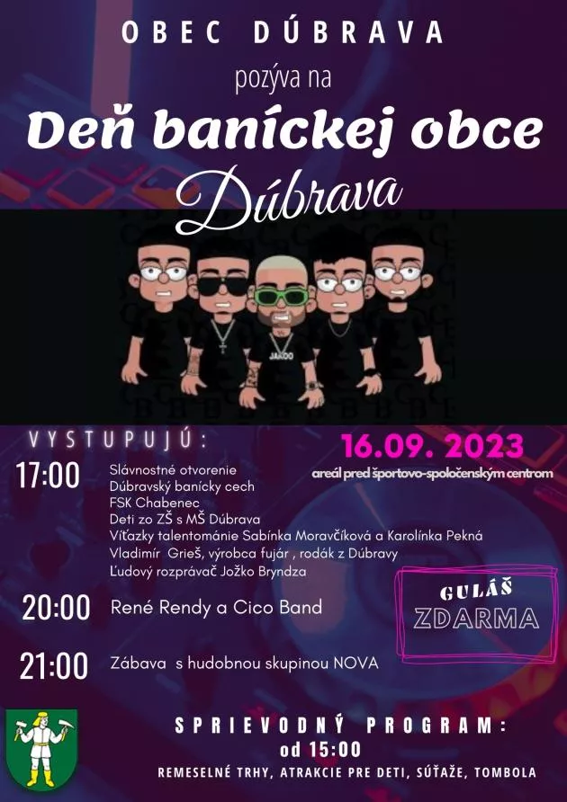 Deň baníckej obce Dúbrava 2023