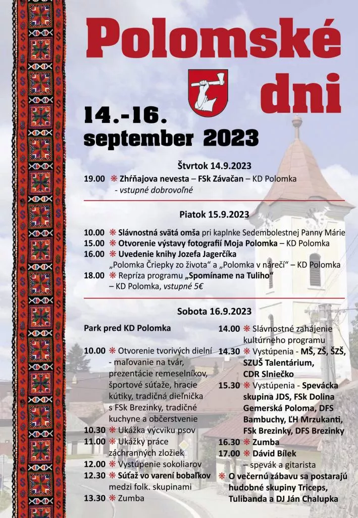 Polomské dni 2023 Polomka