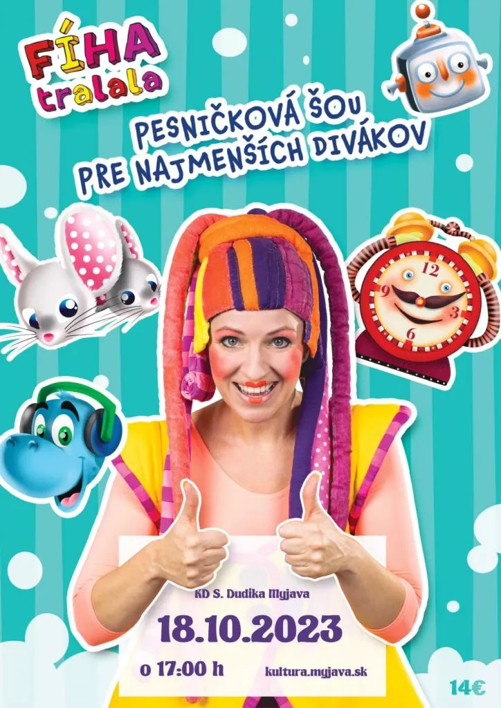 Fíha Tralala - pesničková šou pre najmenších divákov
