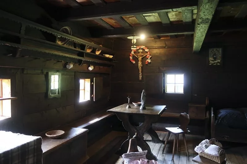 Muzeum oravskej dediny zuberec interier