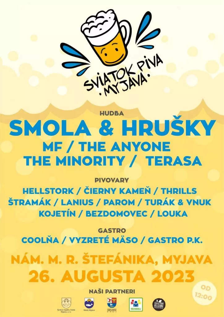 Sviatok piva Myjava 2023