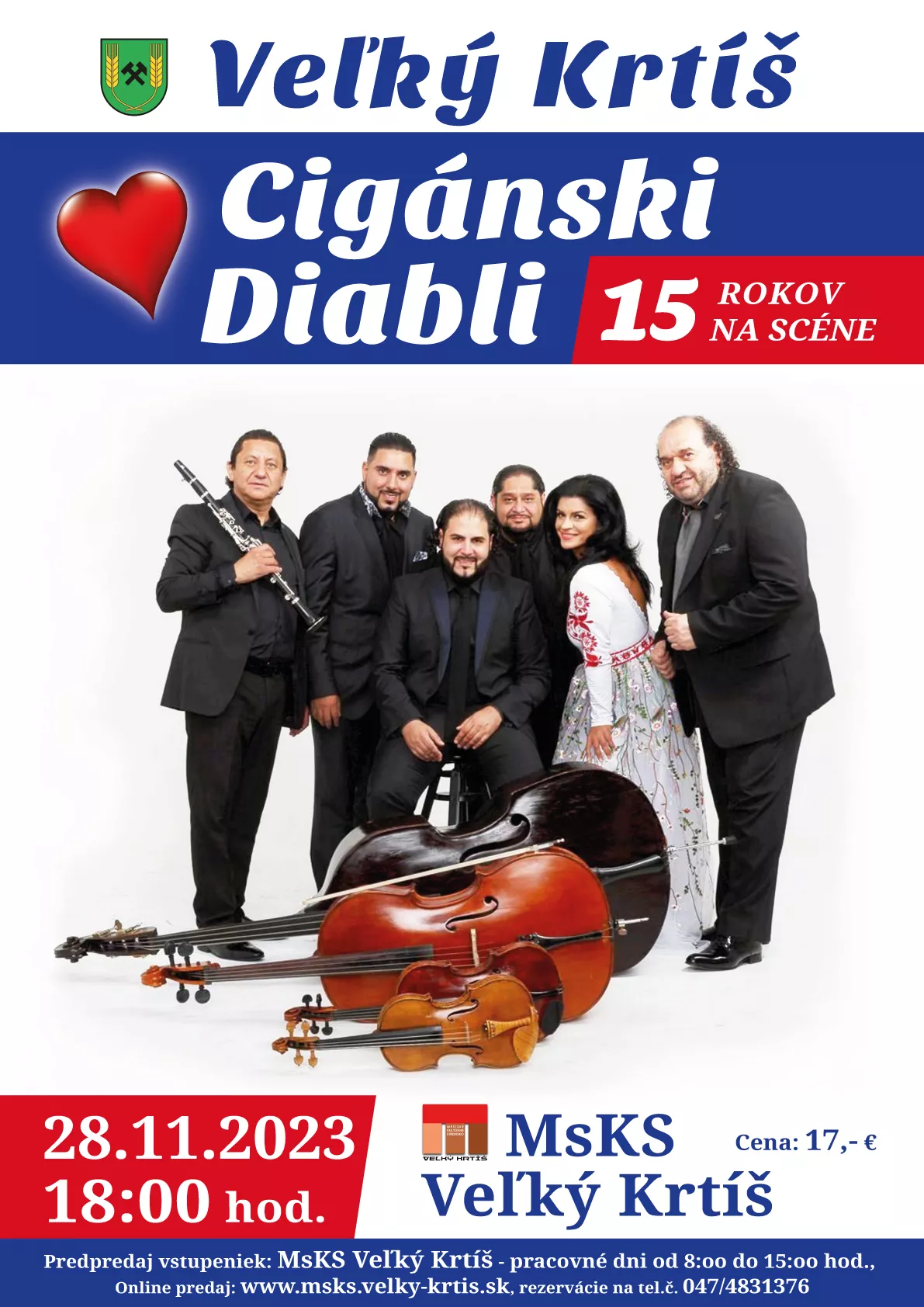 Veľký Krtíš Cigánsky Diabli - 15 rokov na scéne