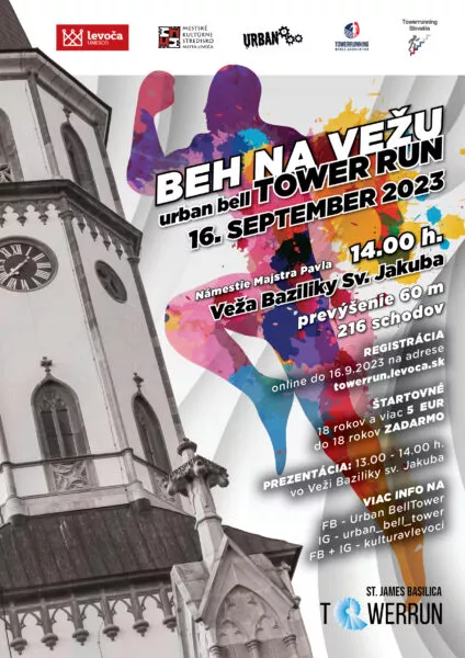 Beh na vežu – urban bell Tower Run 2023
