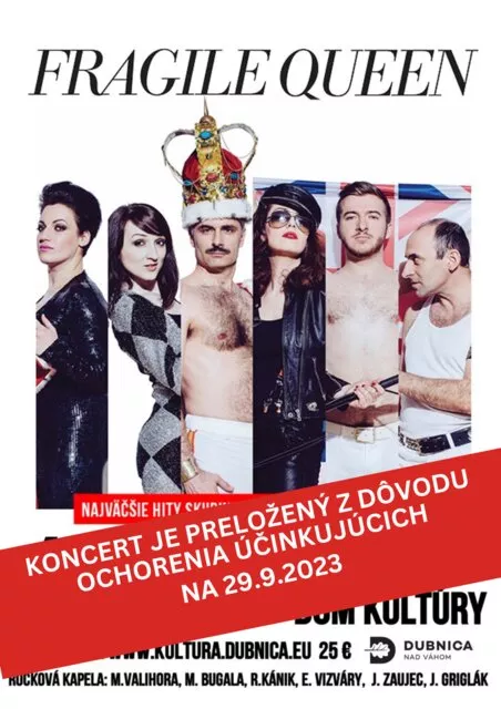 Koncert kapely Fragile