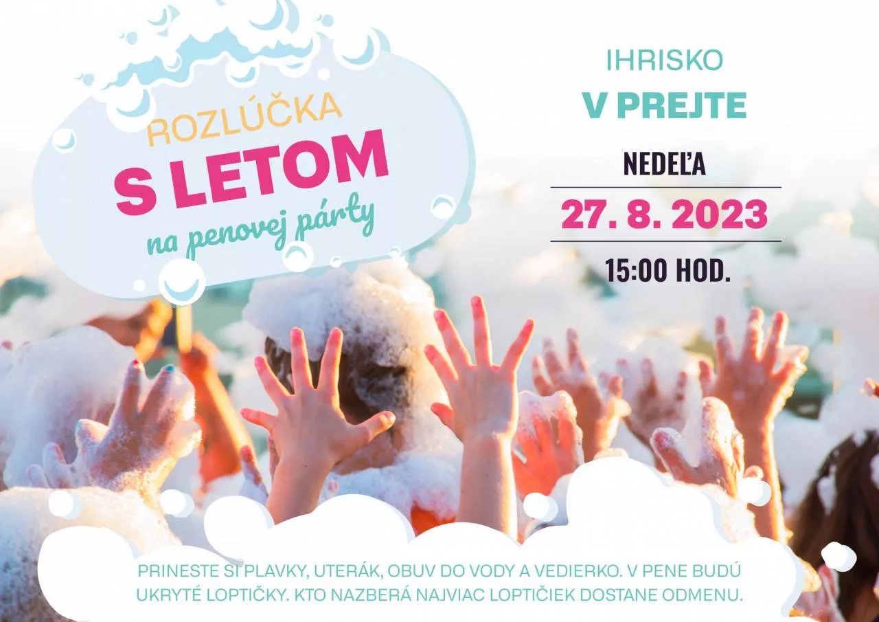 Rozlúčka s prázdninami v Prejte