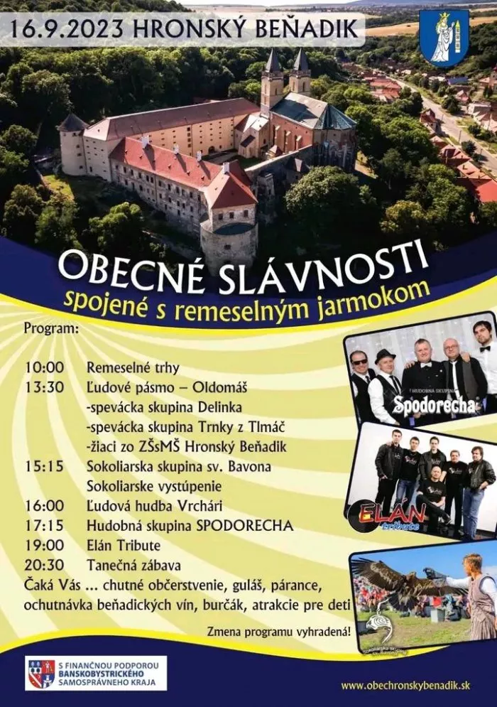 Obecné slávnosti spojené s remeselným jarmokom