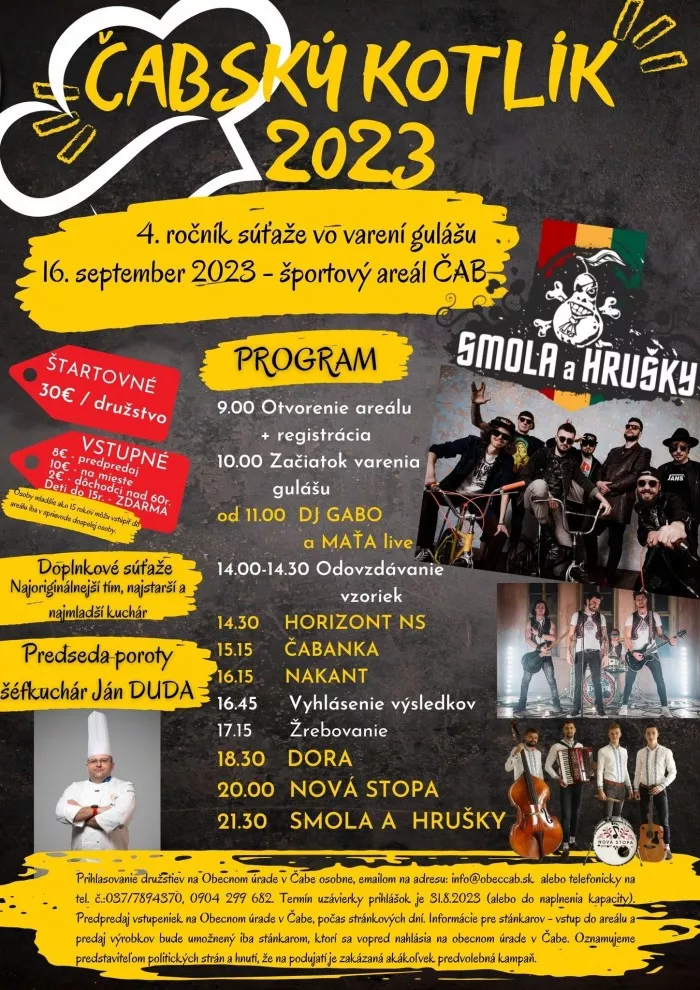 Čabský kotlík 2023