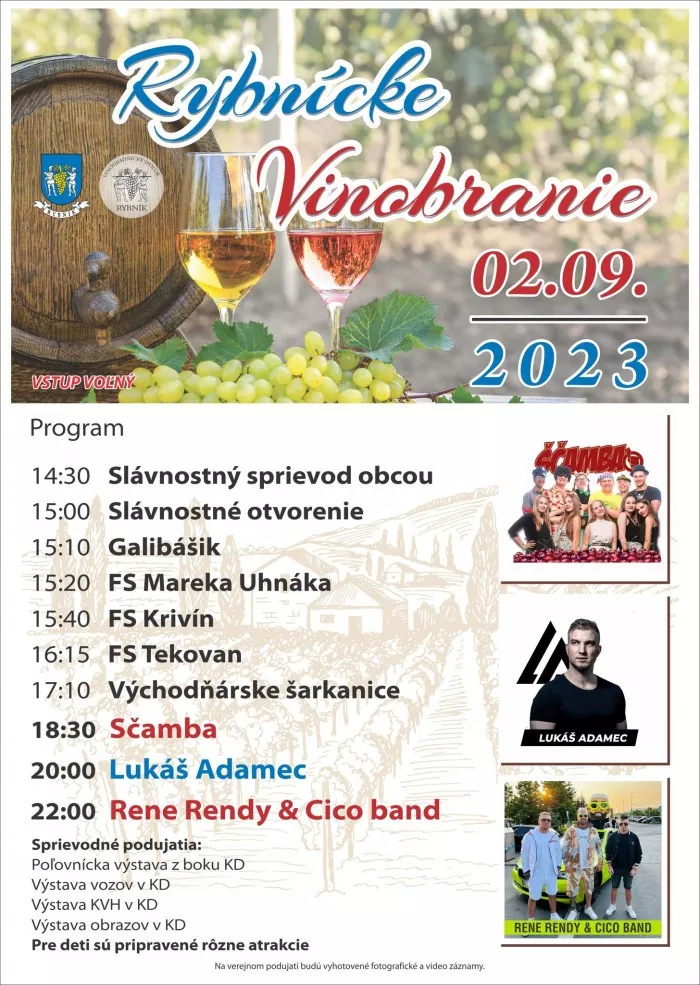 Rybnícke vinobranie 2023