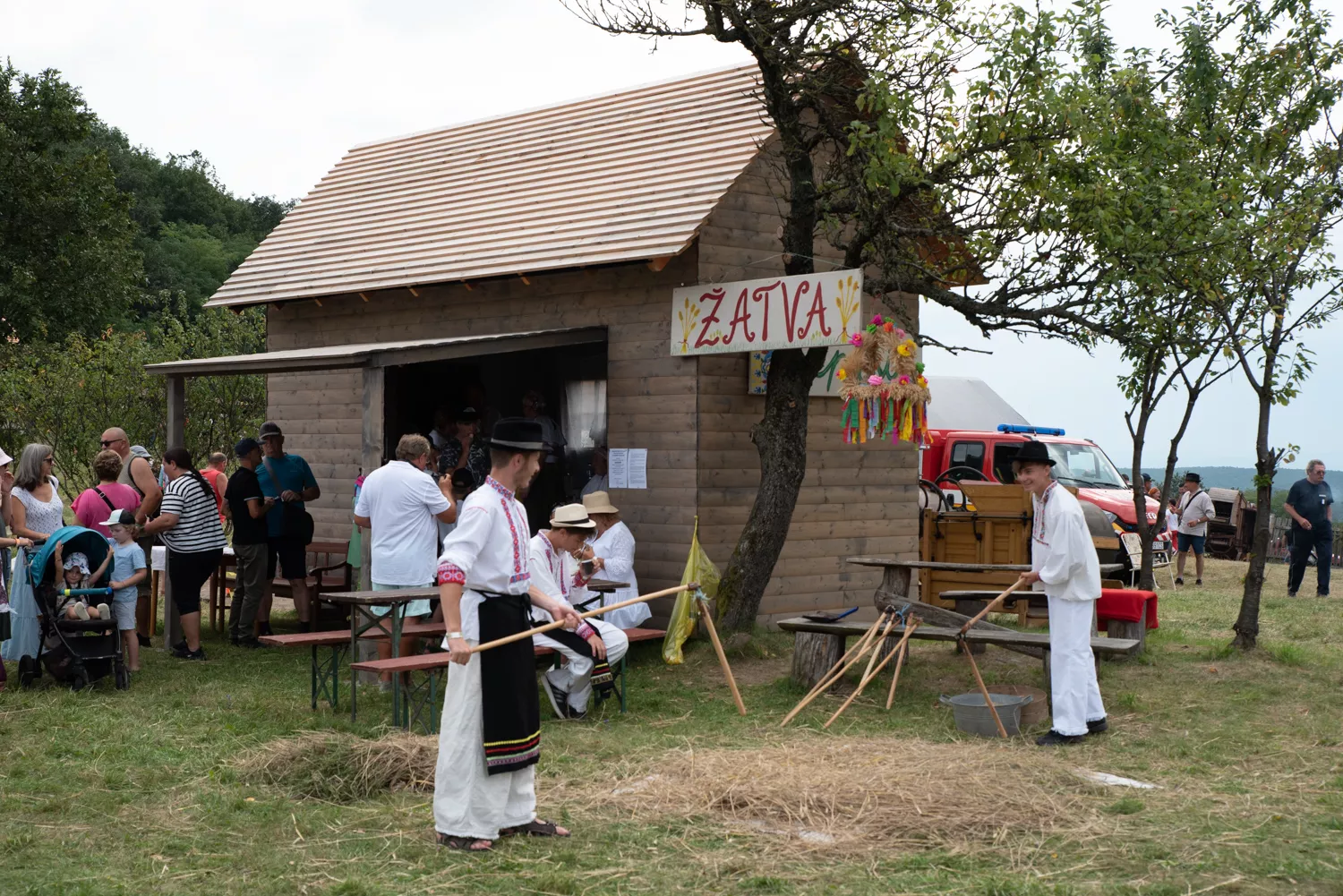 Prezentácia žatvy (©miribord)
