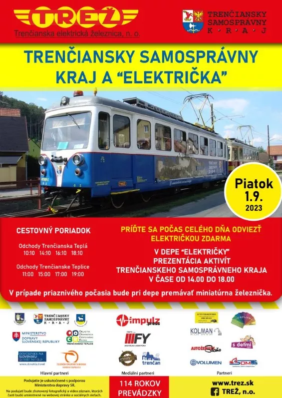 Trenčiansky samosprávny kraj a "električka"