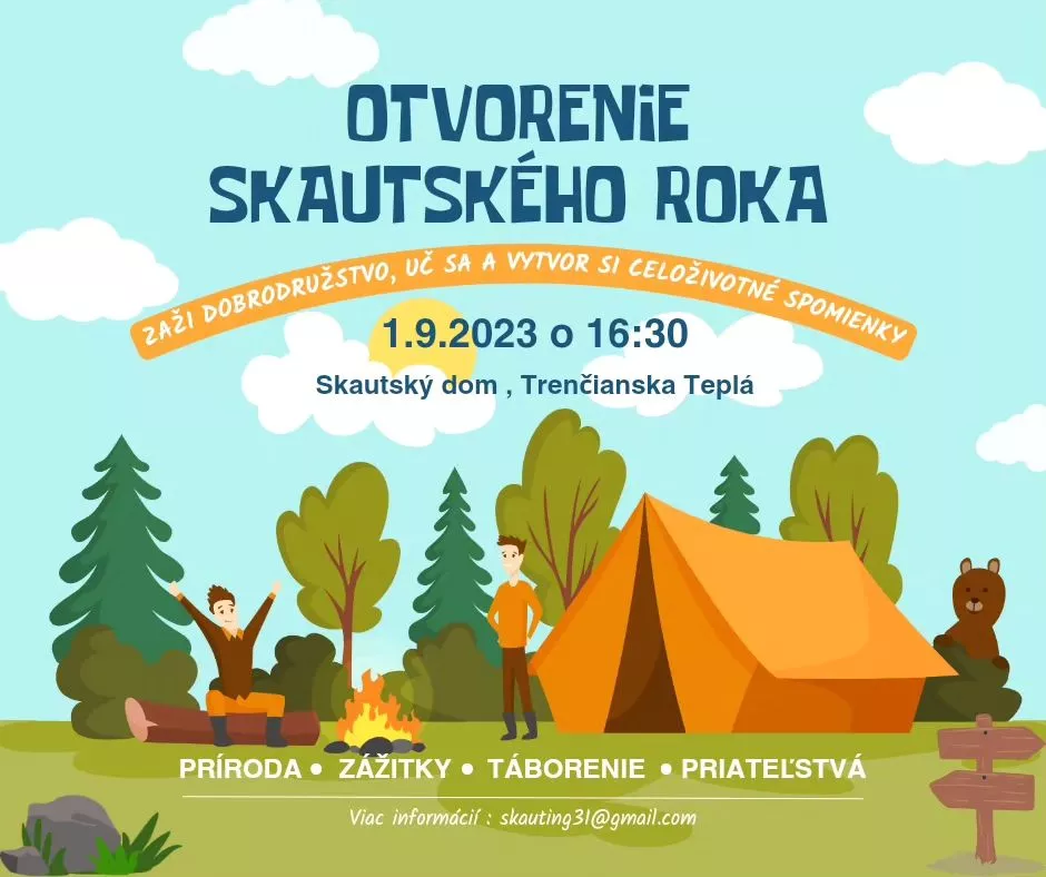 Otvorenie skautského roka