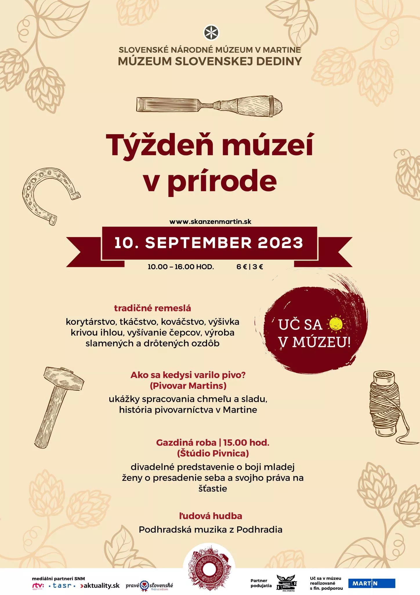 Týždeň múzeí v prírode