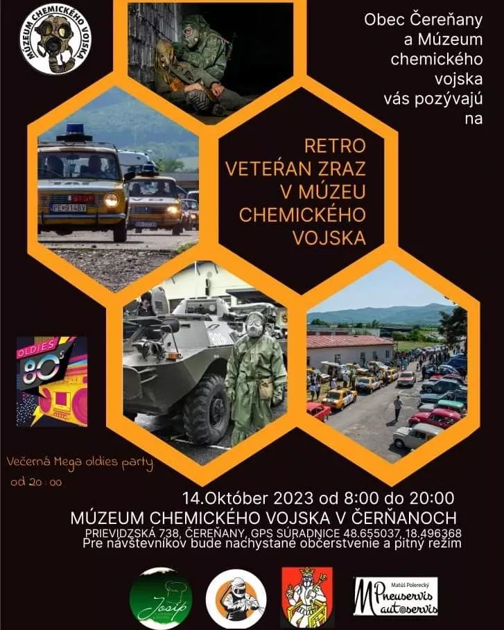 Retro veterán - Zraz v múzeu chemického vojska
